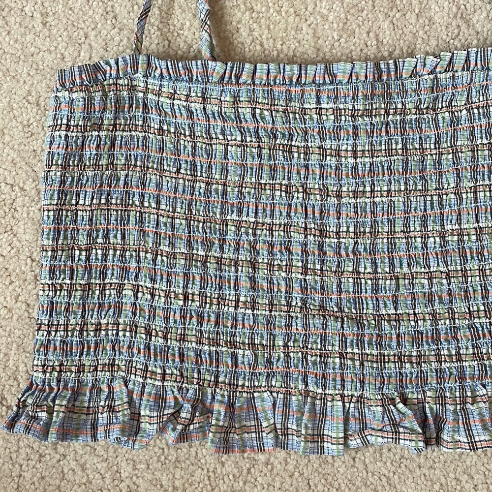 EUC BCBGeneration Striped Stretchy Tank Top